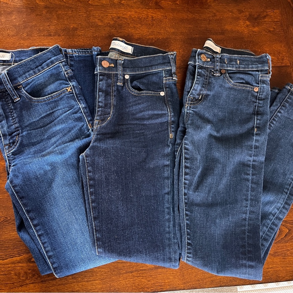 Madewell jeans bundle 24